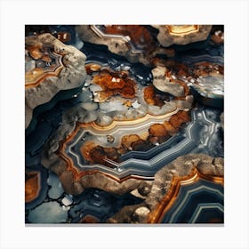 Agates Canvas Print