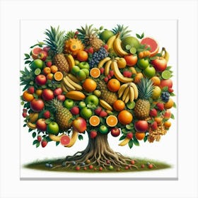 Fruit Tree Canvas Print