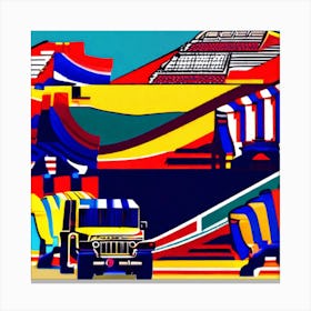 'Southern Highway' Canvas Print