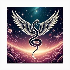 Astrology Zodiac Symbol Canvas Print