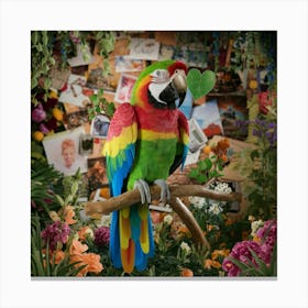 Parrot 2 Canvas Print