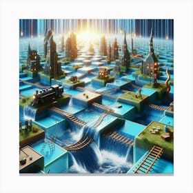 Games #17 by Cam Views Canvas Print