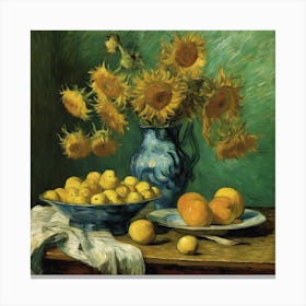 Van Gogh: Still Life, 1886 Vincent van Gogh 2 Canvas Print