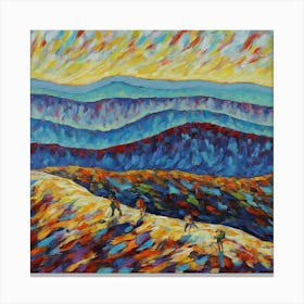 Blue Ridge Mountains Canvas Print