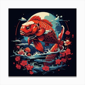 Koi Fish 11 Canvas Print