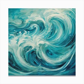 Ocean Waves 3 Canvas Print