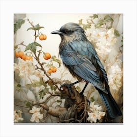 Bird In A Tree 1 Canvas Print