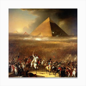 Pyramids Of Giza 2 Canvas Print