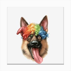 Clown German Shepherd Toile