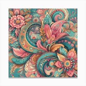 Paisley 1 Canvas Print