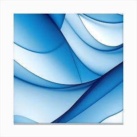 Abstract Blue Background 2 Canvas Print