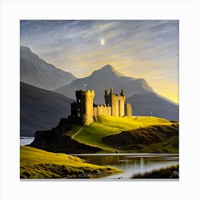 Scottish Castle Canvas Print