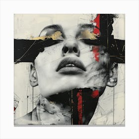 'The Face' 8 Canvas Print