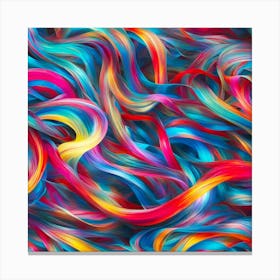 Colorful Abstract Background Canvas Print