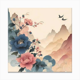 Chinese Painting 9 Canvas Print