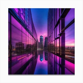 Purple Sky Canvas Print