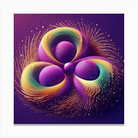 3d Art 3 Canvas Print