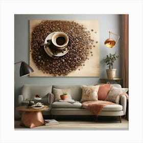 Coffee Beans Canvas Print Canvas Print