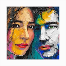 Couple In Love 1 Canvas Print