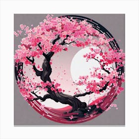Cherry Blossom Tree 25 Canvas Print