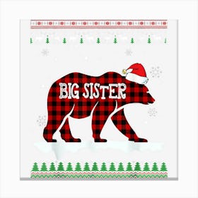 Funny Santa Claus Matching Family Gifts Canvas Print