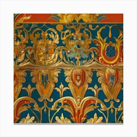 Ornate Ceiling Canvas Print