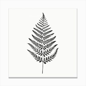 Fern Leaf Canvas Print