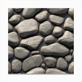 Rocks And Stones 1 Canvas Print