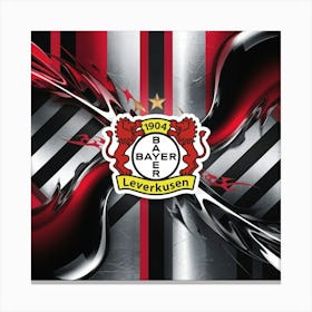 Bayer 04 Leverkusen Logo Wall Art 2 Canvas Print