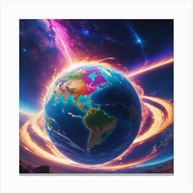 Earth Canvas Print