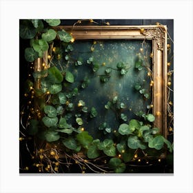 Ivy In A Frame Canvas Print