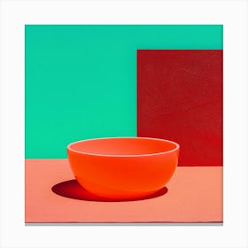 Bowl On A Table 1 Canvas Print