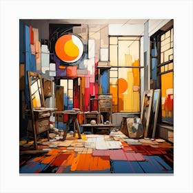 'The Studio' Canvas Print