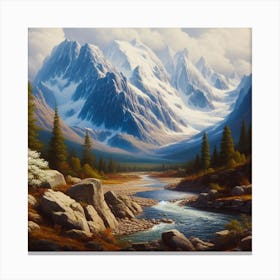 River Canvas Print