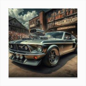 Ford Mustang Vintage Car  Canvas Print