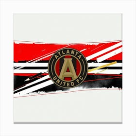 Atlanta United FC Logo Wall Art 21 Canvas Print