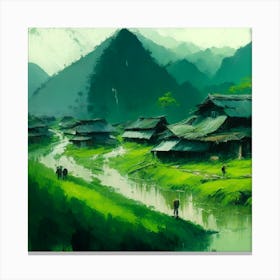 The Mountain Side Canvas Print