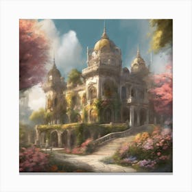 Fairytale Castle 7 Canvas Print