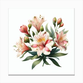 Alstroemeria 6 Canvas Print