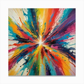 Bright Burst 2 Canvas Print