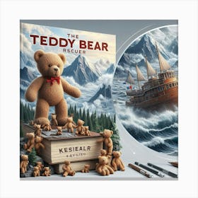 Teddy Bear Rescue 1 Canvas Print