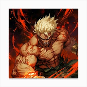 Street Fighter 4 Canvas Print