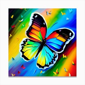 Butterfly Painting 15 Canvas Print