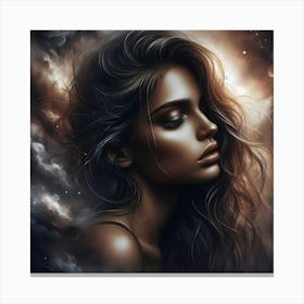 Dark Beauty 1 Canvas Print