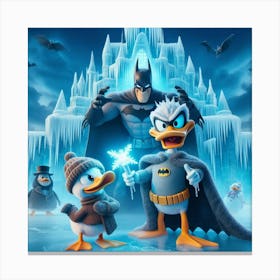 Batman Ice Kingdom Canvas Print