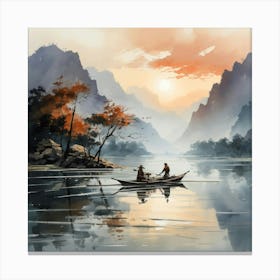 Chinese Painting Canvas Print