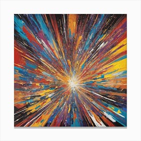 Burst Canvas Print