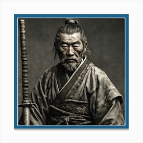 Samurai Canvas Print