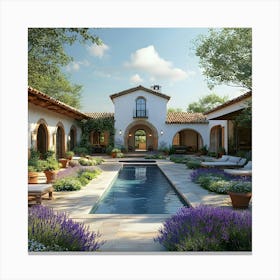 Spanish Winery 6 Canvas Print