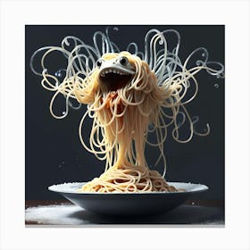 Spaghetti 2 Canvas Print